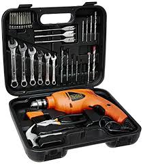 BLACK+DECKER HD455KA Impact Drill Kit