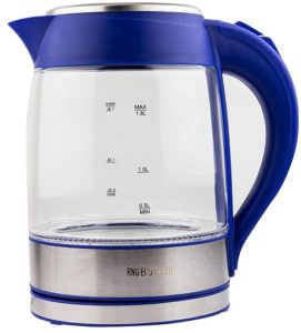 RNG EKO GREEN Electric LED Glass Kettle